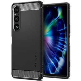Husă SPIGEN Rugged Armor pentru Sony Xperia 1 VI – Negru Mat