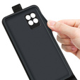 Cu clapetă pentru Realme 8i, Flip, negru