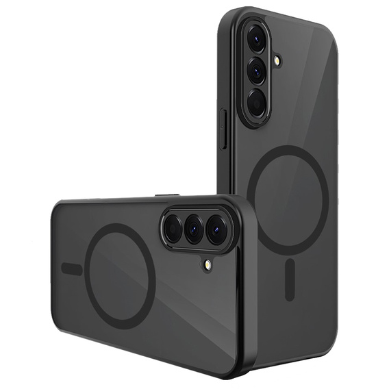 Husă mată pentru MagSafe pentru Samsung Galaxy A37 5G, negru