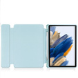 Husă pentru tastatură pentru Samsung Galaxy Tab A9+, Rotary 360° Leather, caz albastru