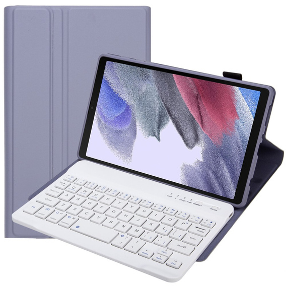 Carcasă + tastatură Samsung Galaxy Tab A7 Lite 8.7 T220 / 225, violet
