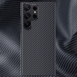 Husă pentru Samsung Galaxy S23 Ultra, Aramid Fiber Cover, negru