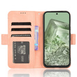 Cu clapetă pentru Google Pixel 8A, Card Slot, roz