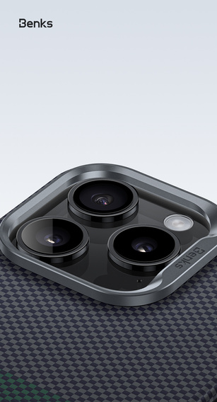 Husă BENKS Kevlar Magnetic Armor Pro Aurora 600D B062 pentru MagSafe pentru iPhone 15 Pro Max