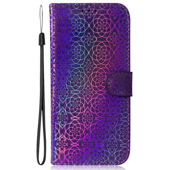 Cu clapetă pentru Oppo A17, Wallet mandala, violet