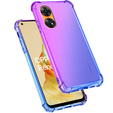 Husa pentru Oppo Reno8 T, Gradient Dropproof, Violet / albastru