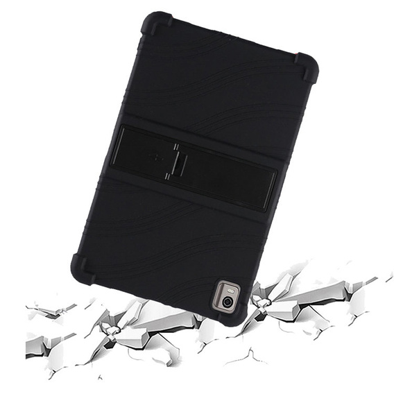 Silicon husă pentru Nokia T21, Impact, armat, negru