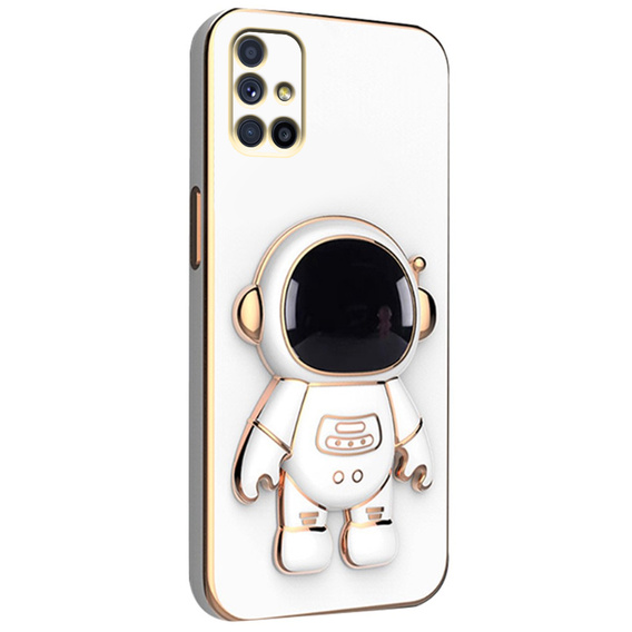 Huse pentru Samsung Galaxy M51, Astronaut, alb