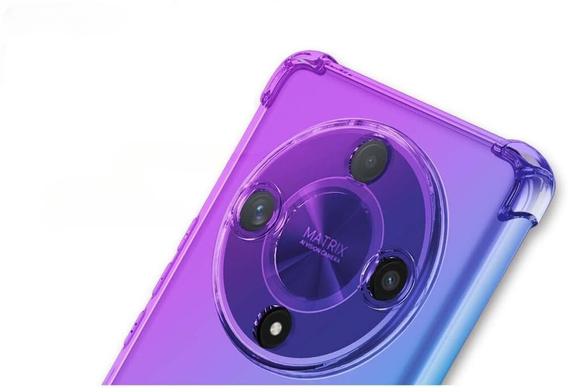 Husa pentru Honor Magic 6 Lite 5G, Gradient Dropproof, Violet / albastru