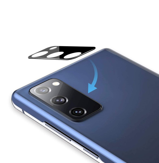 Sticlă temperată pentru camera foto pentru Samsung Galaxy S20 FE, albastru