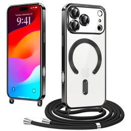 Husă Electro MagSafe cu lanyard pentru iPhone 17 Pro Max