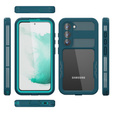 Husă impermeabilă IP68 pentru Samsung Galaxy S23 Plus, verde