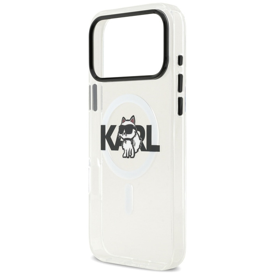 Husă Karl Lagerfeld IML Choupette MagSafe pentru iPhone 17 Pro