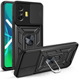 Husă blindată pentru Xiaomi Poco F4 GT, CamShield Slide, negru
