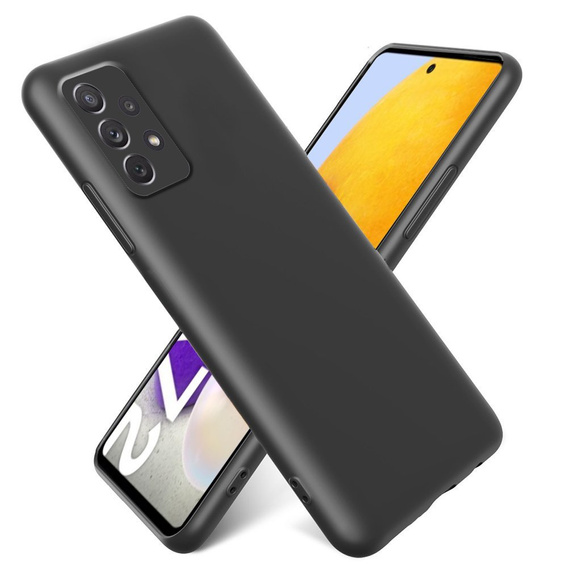 Husa pentru Samsung Galaxy A72 / A72 5G, Silicone Lite, negru