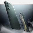 Carcasa Spigen pentru Samsung Galaxy S24, Liquid Air, verde + 9H Tempered Glass