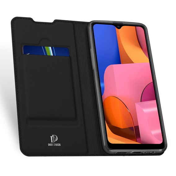 Dux Ducis Huse pentru Samsung Galaxy A20S, Skinpro, negru