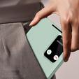 Husă cu clapetă pentru Samsung Galaxy S24 Ultra, Smart View Wallet, verde