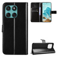 Cu clapetă pentru Motorola Edge 60 / 60 Fusion, Crazy Horse Wallet, negru