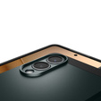 Carcasa Spigen pentru Samsung Galaxy A36 5G, Tough Armor Mag MagSafe, negru + 9H Tempered Glass