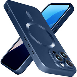 Husă pentru iPhone 16 Pro Max, ColorMag, pentru MagSafe, albastru închis