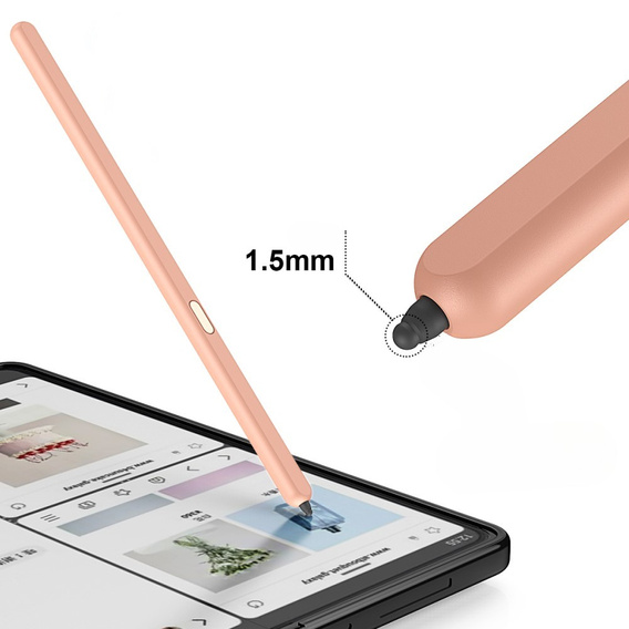 Stylus Touch Screen Pen pentru Samsung Galaxy Z Fold5 5G / Z Fold6 5G, roz