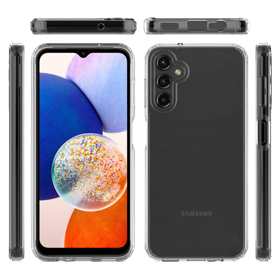 Huse pentru Samsung Galaxy A14 5G, Fusion Hybrid, transparentă