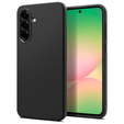 Carcasa Spigen pentru Samsung Galaxy A56 5G, Liquid Air, negru + 9H Tempered Glass