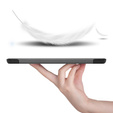Husă pentru Samsung Galaxy Tab S9 FE, Tri-fold, gri