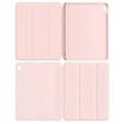 Carcasă pentru iPad 10.9 2022 10 Gen, Smart Pencil, cu suport pentru stylus, roz