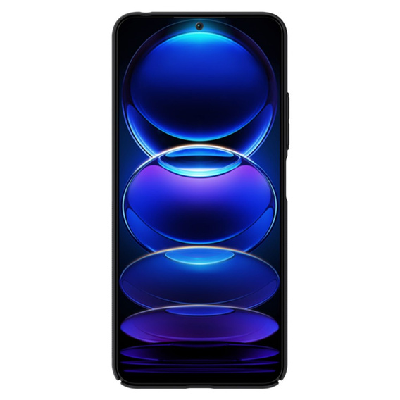 Carcasă NILLKIN pentru Xiaomi Redmi Note 12 5G / POCO X5 5G, Super Frosted Shield Case, negru