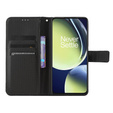 Cu clapetă pentru OnePlus Nord CE 3 Lite 5G, Wallet Smart Magnet, negru
