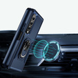 Husă blindată pentru do Samsung Galaxy Z Fold 4 5G, Nox Case Ring, albastru