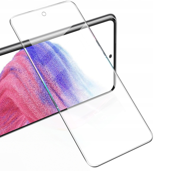 2x sticlă călită pentru Samsung Galaxy A53 5G, ERBORD 9H Hard Glass pe ecran