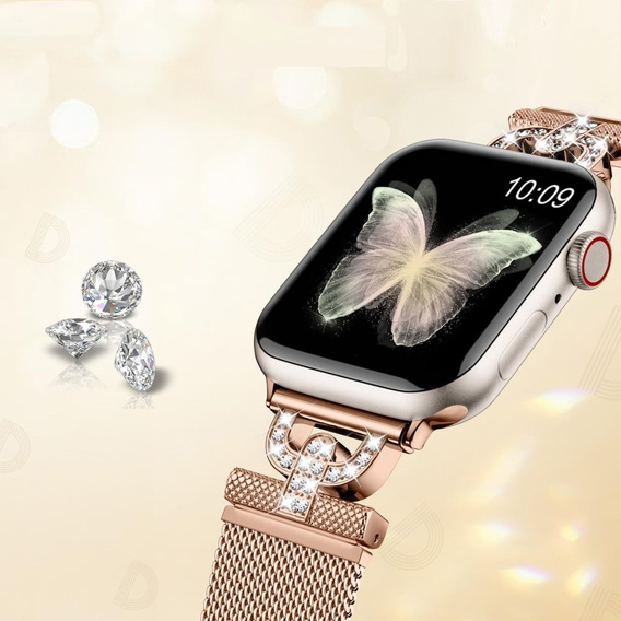 Bransoleta Milanese do Apple Watch 1/2/3/4/5/6/7/8/SE (38/40/41 MM) - Black