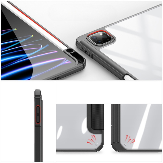 Husa pentru iPad Pro 13" 2024 (7 gen.), Dux Ducis TOBY, negru