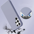 Husa pentru Samsung Galaxy S22 Ultra 5G, Silicone Lite, lavanda