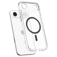Carcasă Spigen Ultra Hybrid MagSafe pentru iPhone Air, transparentă/grafit