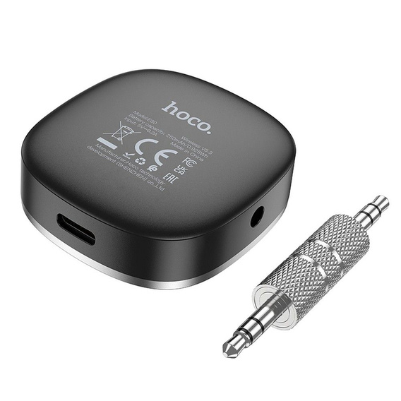 Adaptor Bluetooth AUX Hoco E80 cu afișaj