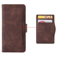 Cu clapetă pentru Xiaomi 14 Ultra, Card Slot, maro