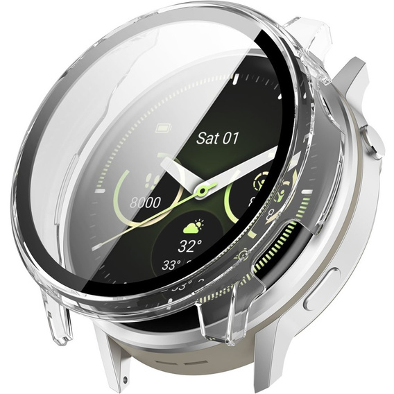 Husă 2 în 1 + sticlă temperată pentru Garmin Venu 4 45 mm