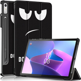 Husă pentru Lenovo Tab P11 Pro Gen 2 TB132FU TB132XU 11.2", cu clapetă, don't touch me