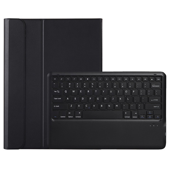 Carcasă + tastatură Samsung Galaxy Tab S9+, Leather Pen Slot, negru