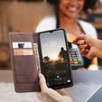 Husa CASEME pentru Samsung Galaxy M33 5G, Leather Wallet Case, maro