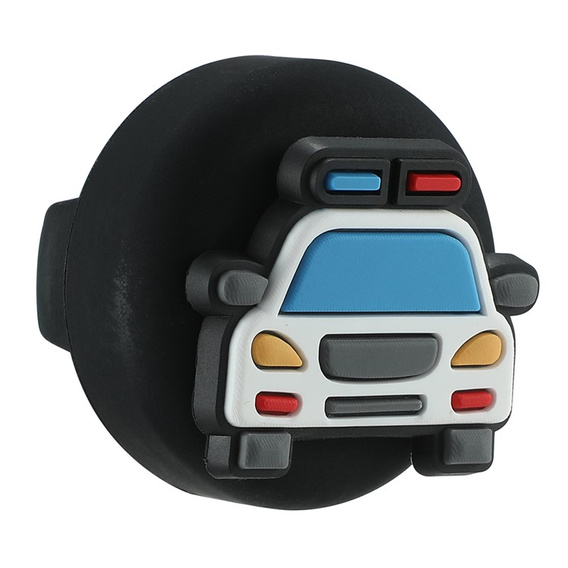 Set de 4 huse pentru Apple AirTag, cu motiv de băiat - albastru / negru