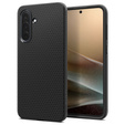 Carcasa Spigen pentru Samsung Galaxy A36 5G, Liquid Air, negru + 9H Tempered Glass