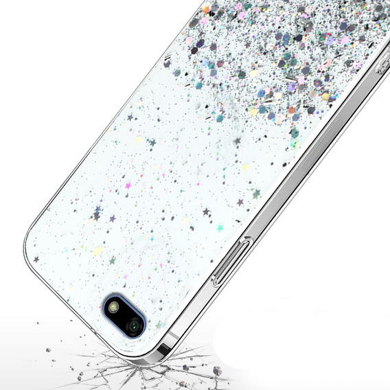 Huse pentru Huawei Y5 2018, Glittery, transparentă