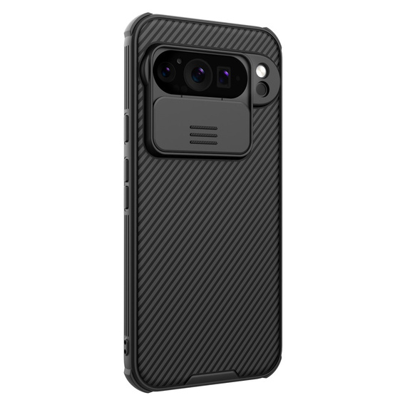 Carcasă blindată Nillkin pentru Google Pixel 9 Pro XL, CamShield Pro, negru