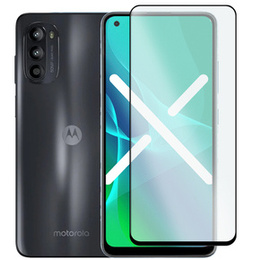 Sticlă călită 3D pentru Motorola Moto G52 4G, albastru