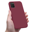 Caz subțire pentru Samsung Galaxy A02s, Slim, maroon
